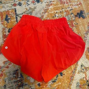 LULULEMON HIGH RISE 3” TRACK THAT SHORT SIZE 8